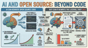 AI Can Rewrite Open Source Code But Can It Rewrite the License, Too