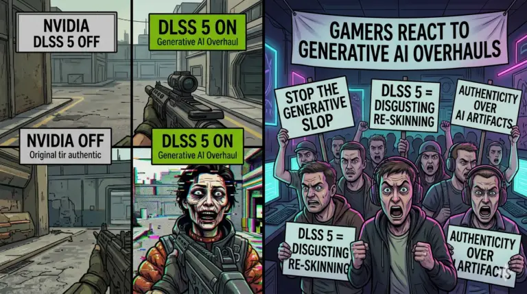 Gamers React With Disgust to DLSS 5's Generative AI Overhauls