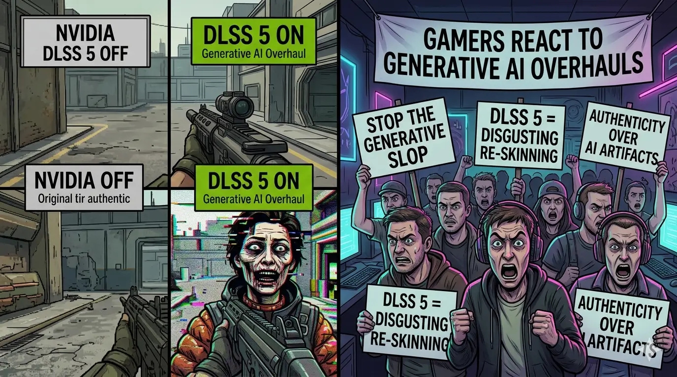 Gamers React With Disgust to DLSS 5's Generative AI Overhauls