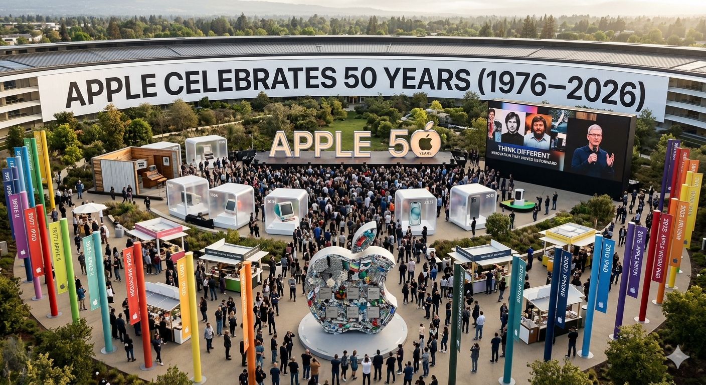 Apple Celebrates 50th Anniversary