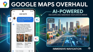 Google Maps Overhaul AI-Powered Ask Maps and Immersive Navigation Arrive