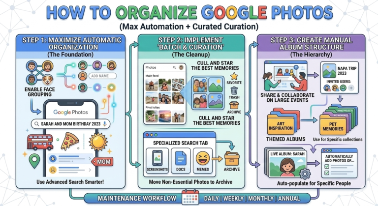How to Organize Google Photos