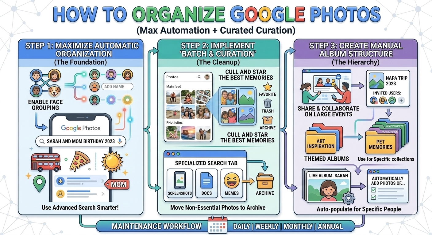 How to Organize Google Photos
