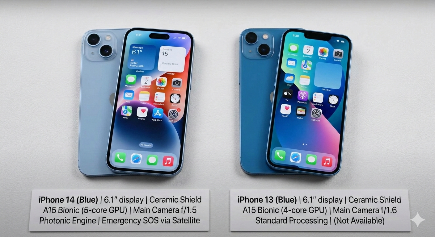 Iphone 14 and Iphone 13