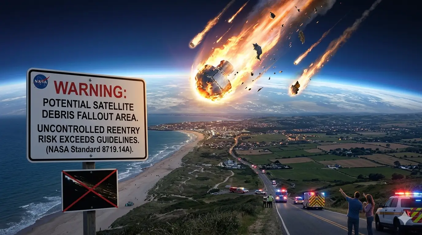 NASA Satellite Reentry Exceeds Agency's Own Safety Guidelines