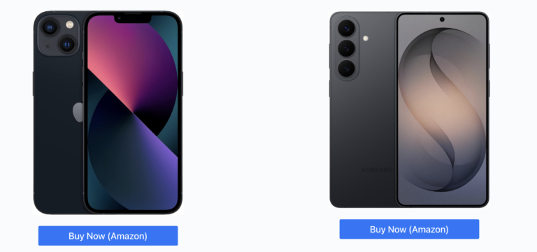 Samsung Galaxy S26 vs iPhone 13