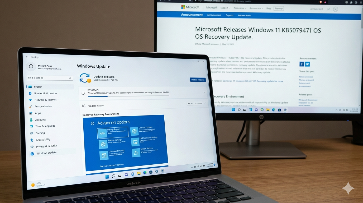 Windows 11 KB5079471 OS recovery update