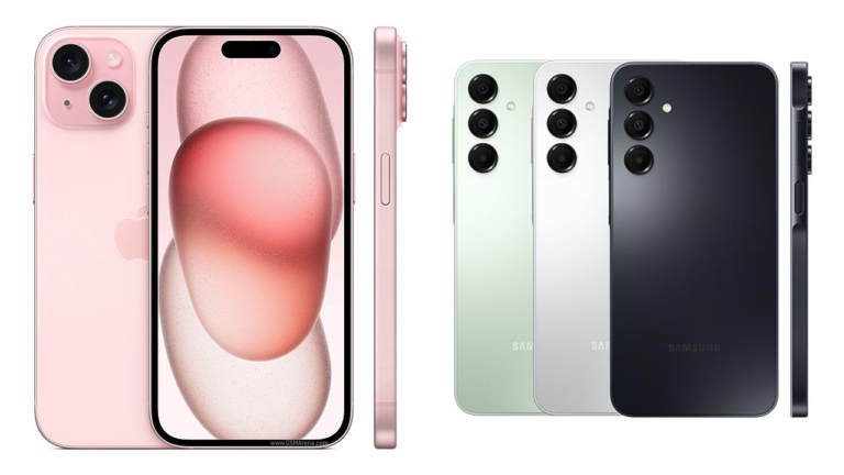 iPhone 15 vs Samsung Galaxy A16
