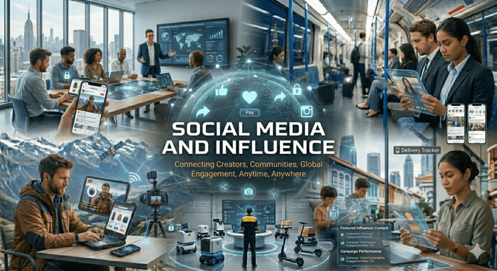 social media technology in daily life connecting people through mobile apps