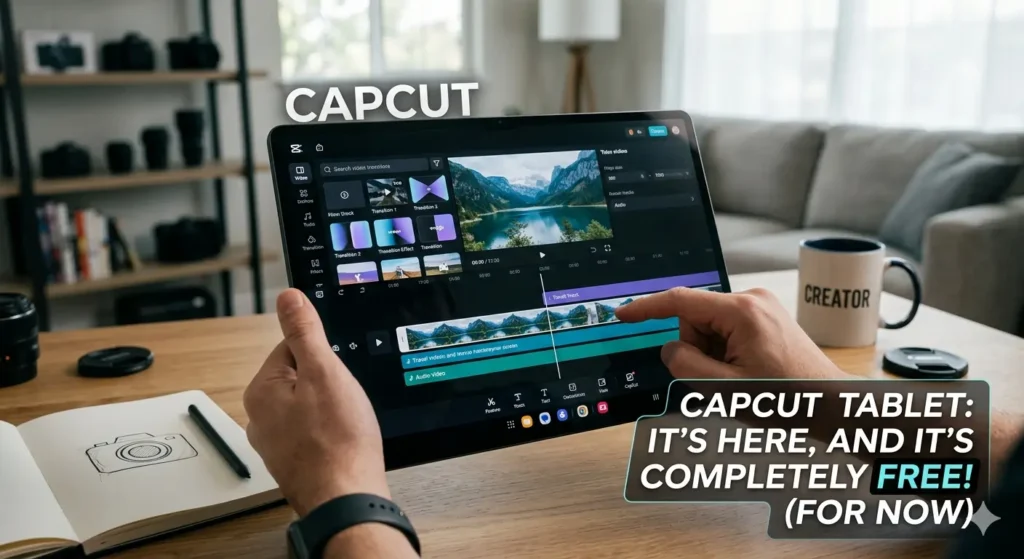 CapCut for Tablets Is Here, and It’s Completely Free (For Now)