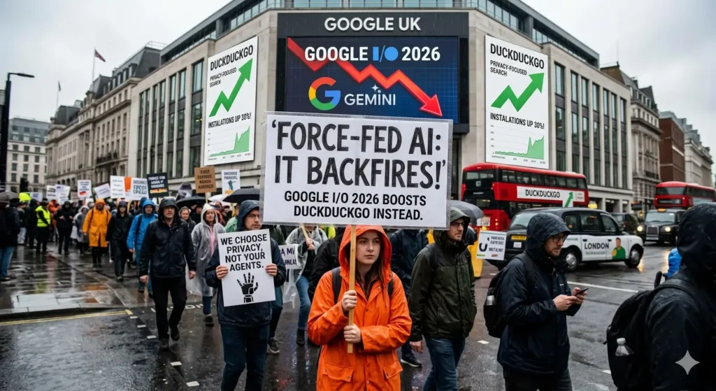 ‘Force-Fed AI’ Backfires: Google I/O 2026 Boosts DuckDuckGo Instead