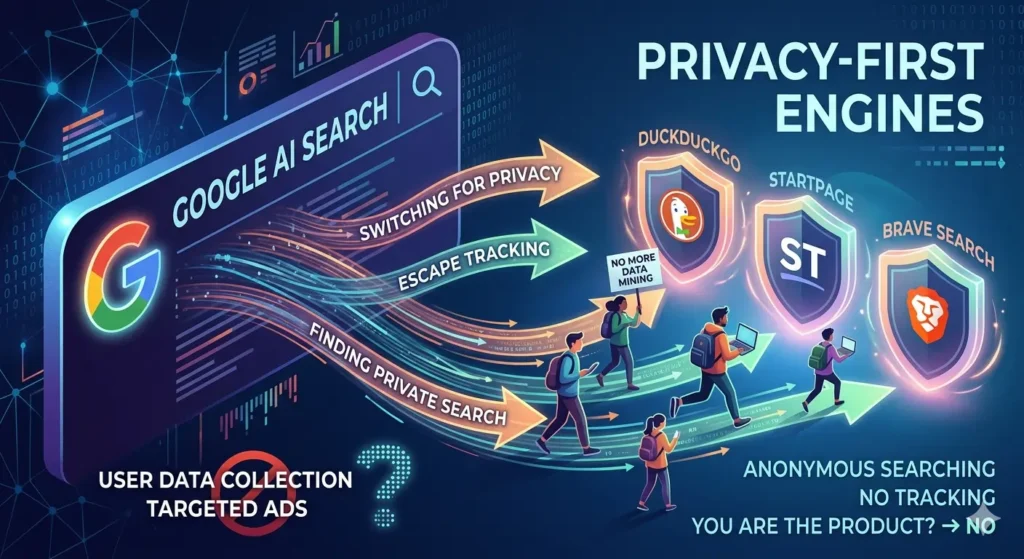 Google’s AI Search Is Driving Users Straight to Privacy-First Engines