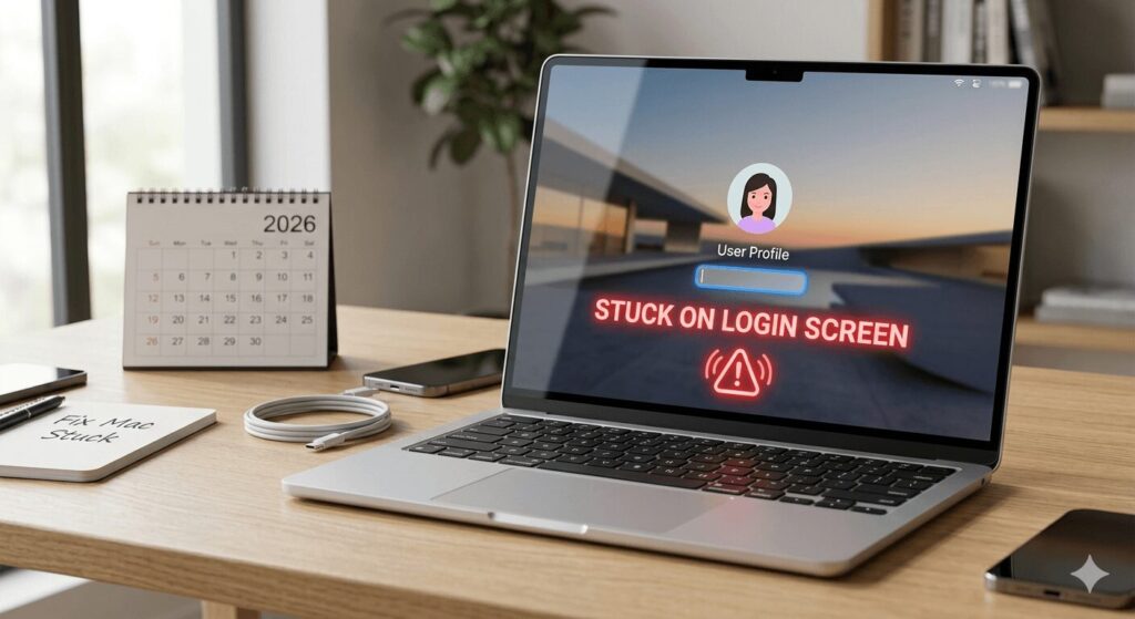 How to Fix Mac Stuck on Login Screen (2026 Guide)