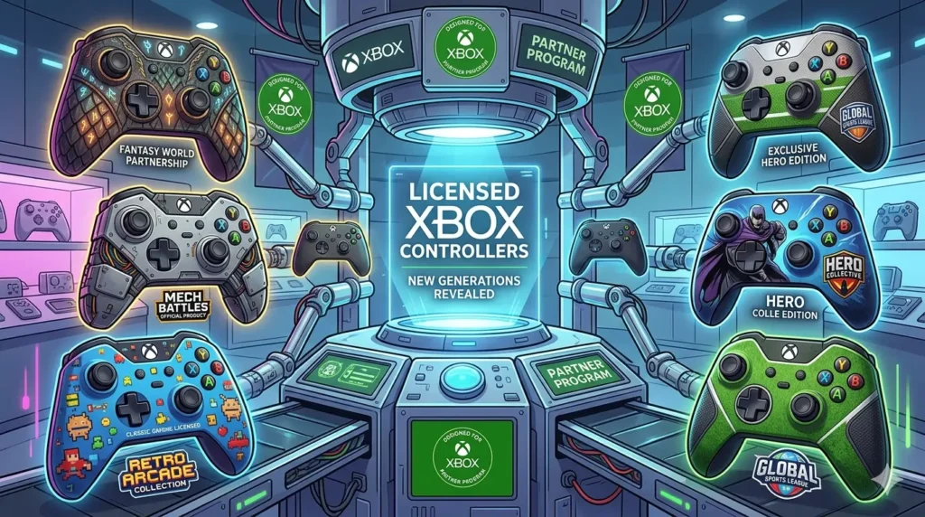 Licensed Xbox Controllers