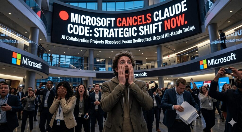 Microsoft Cancels Claude Code
