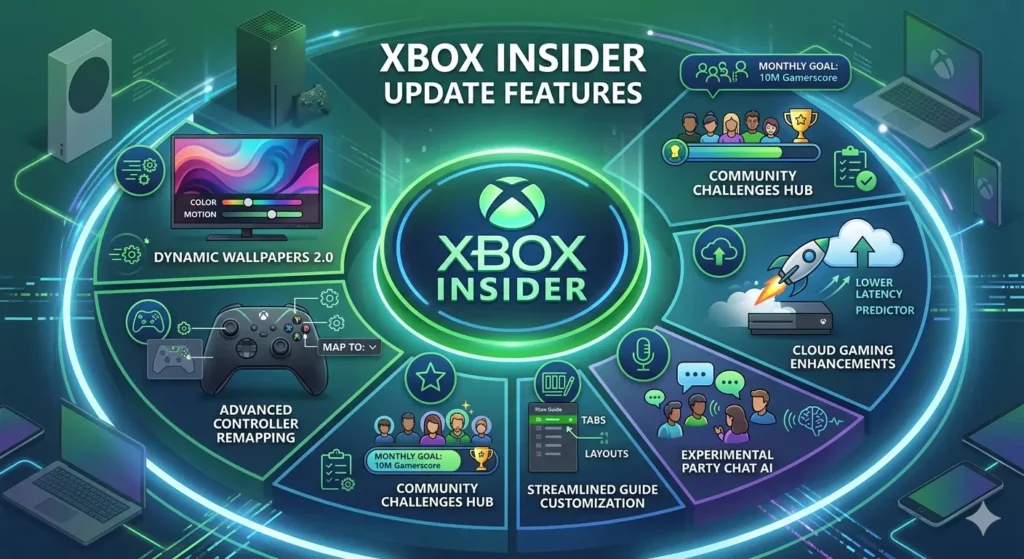 New Xbox Insider Update Features