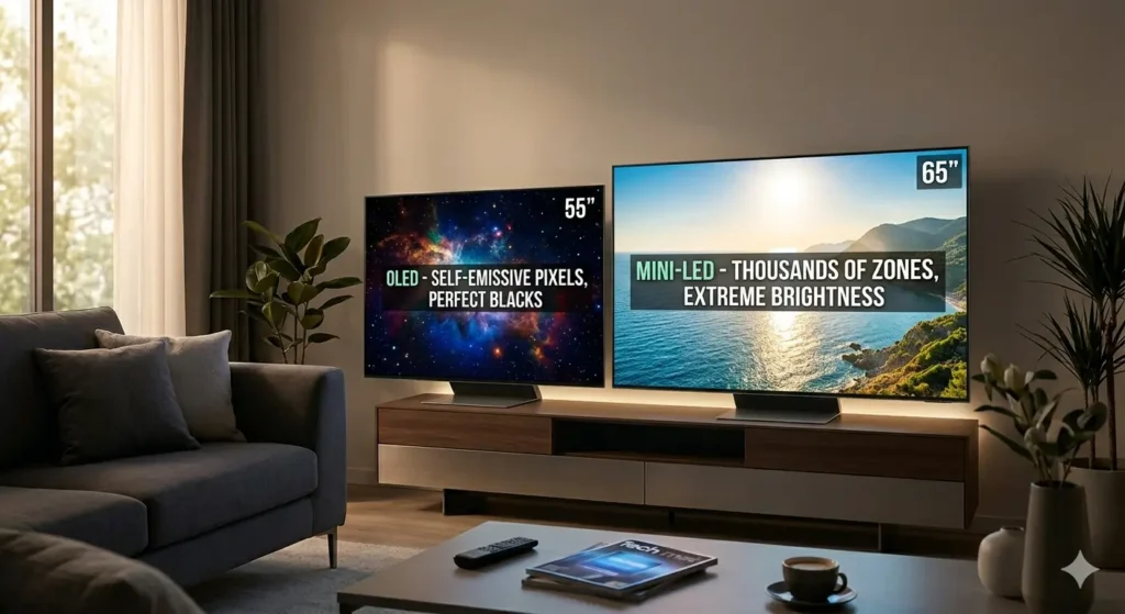 OLED vs Mini-LED