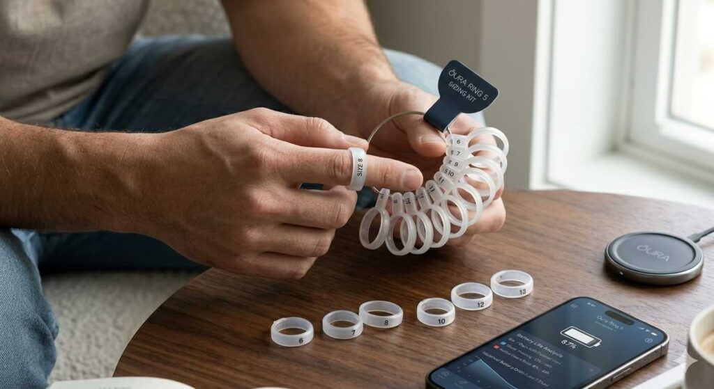 Oura Ring 5 Sizing Guide