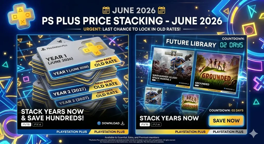PS Plus Price Stacking June 2026 – Lock Old Rates Now