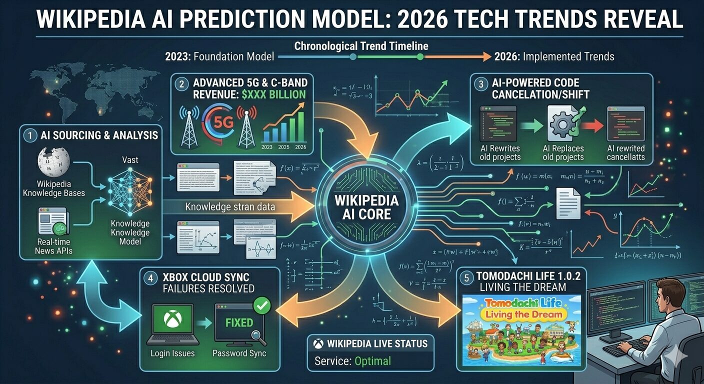 Wikipedia AI Prediction Model Reveals 2026 Tech Trends