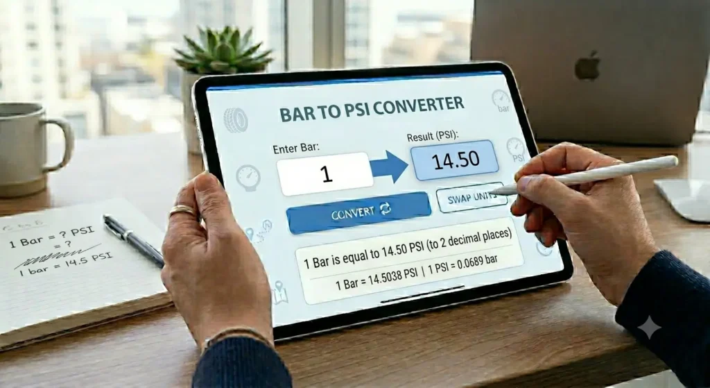 Bar to PSI Converter