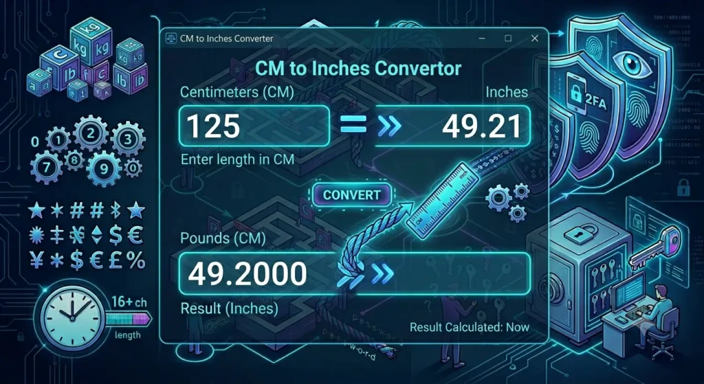 CM to Inches Calculator