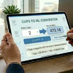 Cups to ML Converter – Convert Cups to Milliliters Instantly