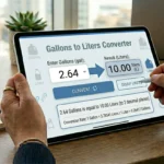 Gallons to Liters Converter – Convert Gallons to Liters Instantly