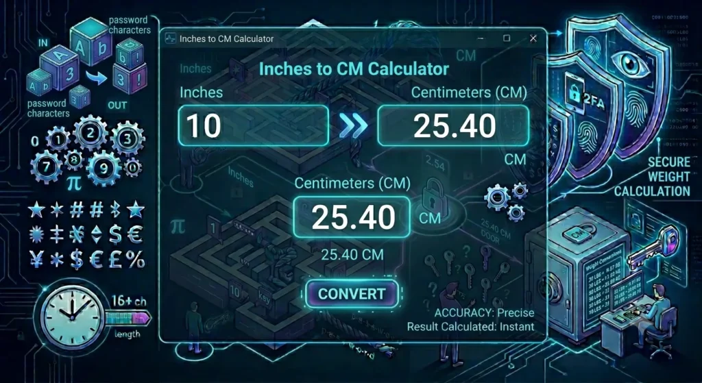 Inches to CM Converter