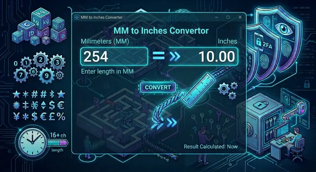 MM to Inches Converter