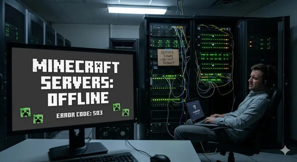 Minecraft Servers Down