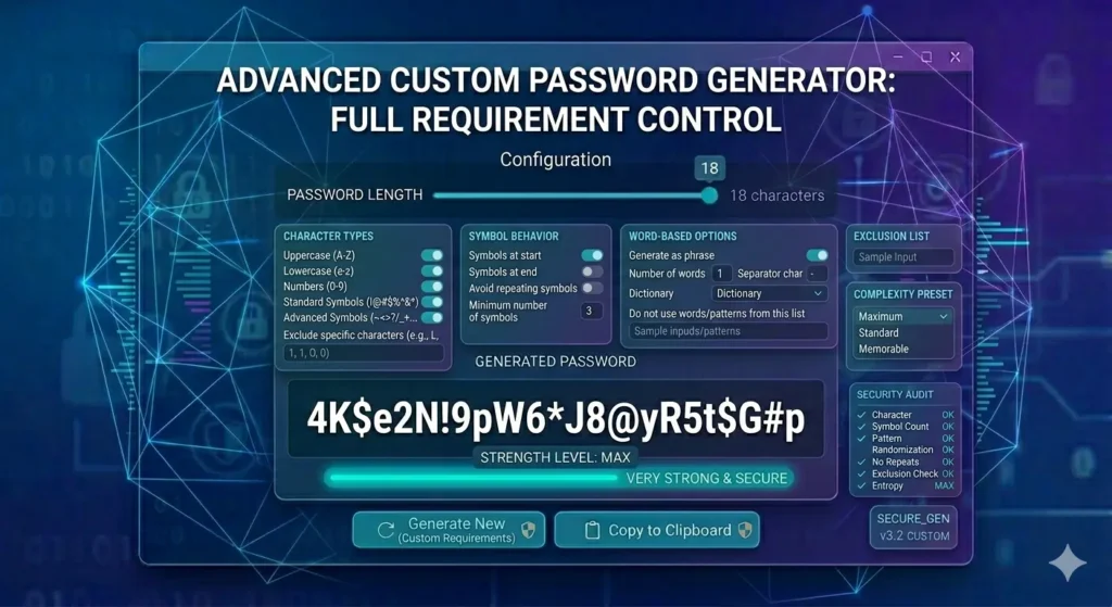 Password Generator With Requirements
