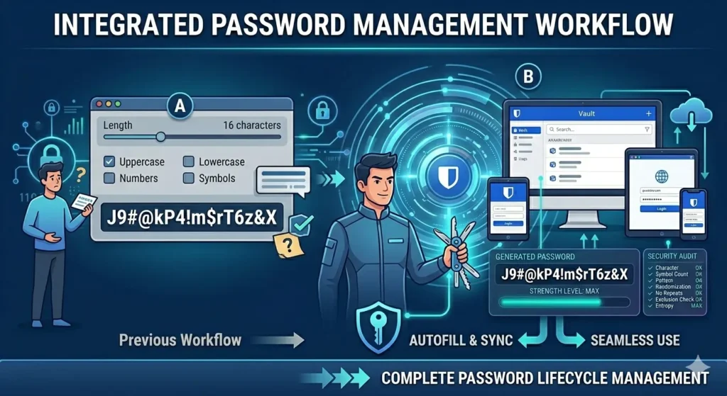 Password Generator vs Bitwarden