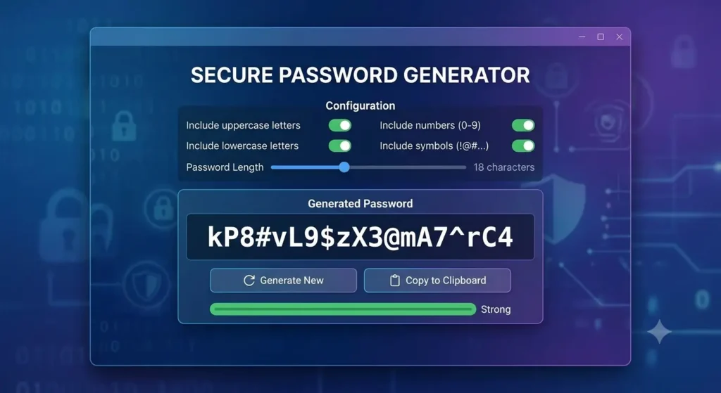 Strong Password Generator